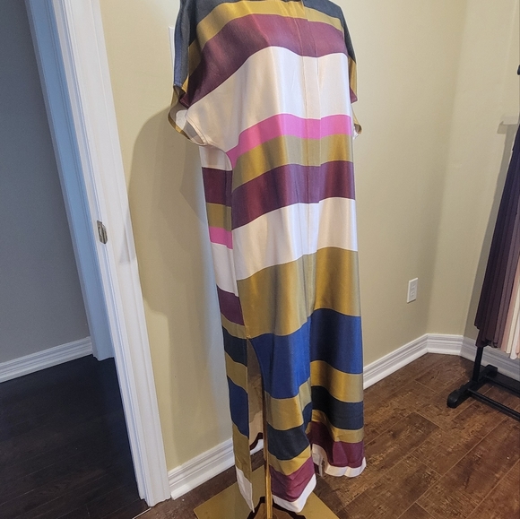 H&M multi colour shirt dress in size 4 - Picture 3 of 6